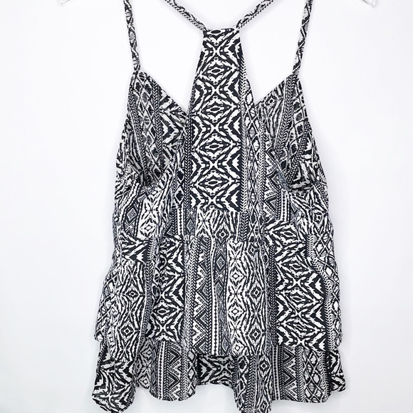 American Eagle Tribal Print Layered Top (L) - Picture 9 of 11